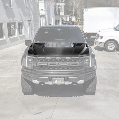 2021-Up F-150 Raptor Carbon Fiber Hood Cover