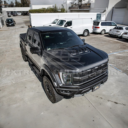2021-Up F-150 Raptor Carbon Fiber Hood Cover