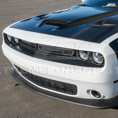 2015-23 Dodge Challenger Headlight Cover w/ Front Grille Insert