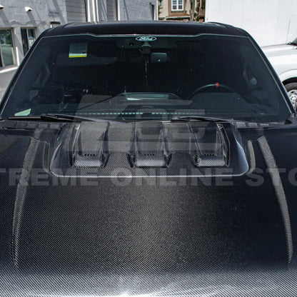 2021-Up F-150 Raptor Carbon Fiber Hood Cover