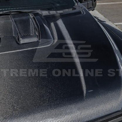2021-Up F-150 Raptor Carbon Fiber Hood Cover