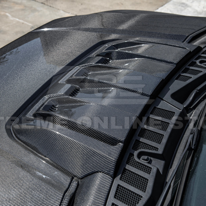 2021-Up F-150 Raptor Carbon Fiber Hood Cover