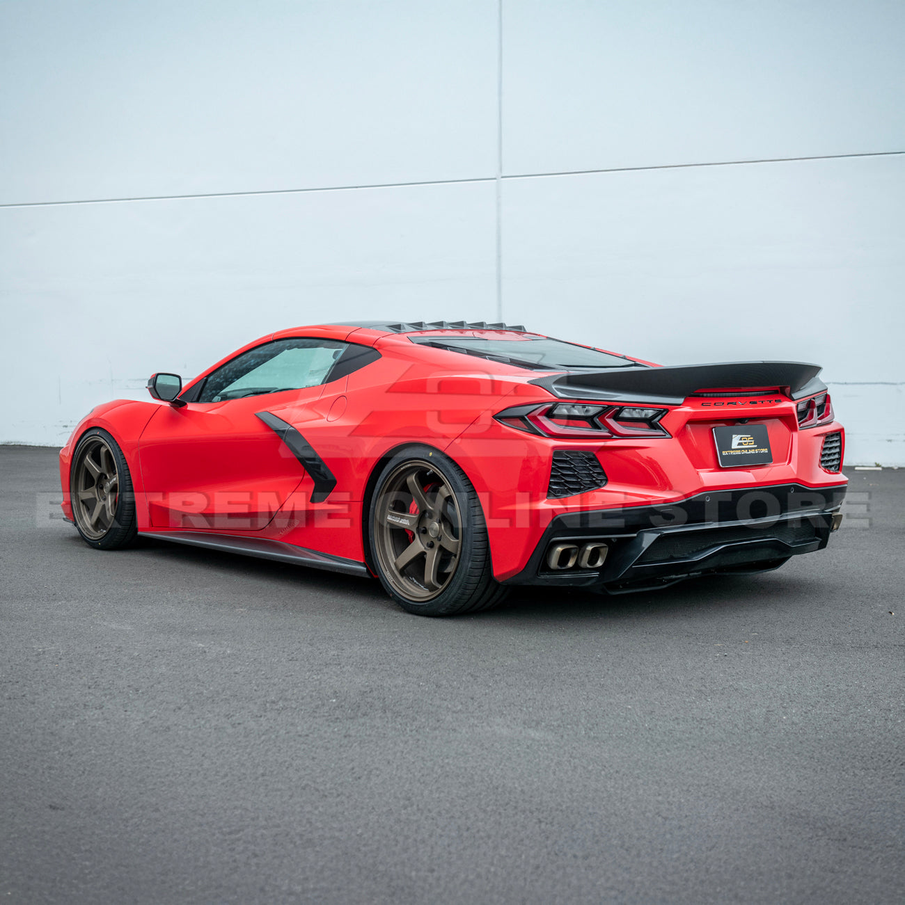 Ducktail Corvette C8 Stingray Rear Spoiler