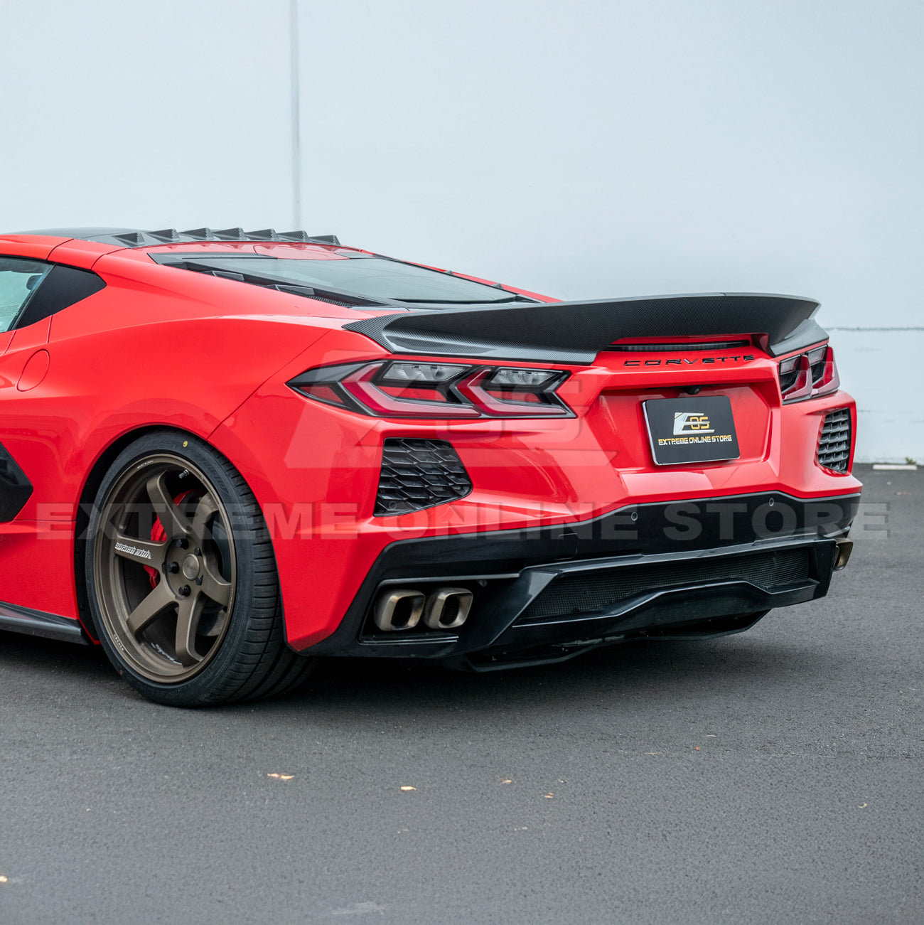 Ducktail Corvette C8 Stingray Rear Spoiler
