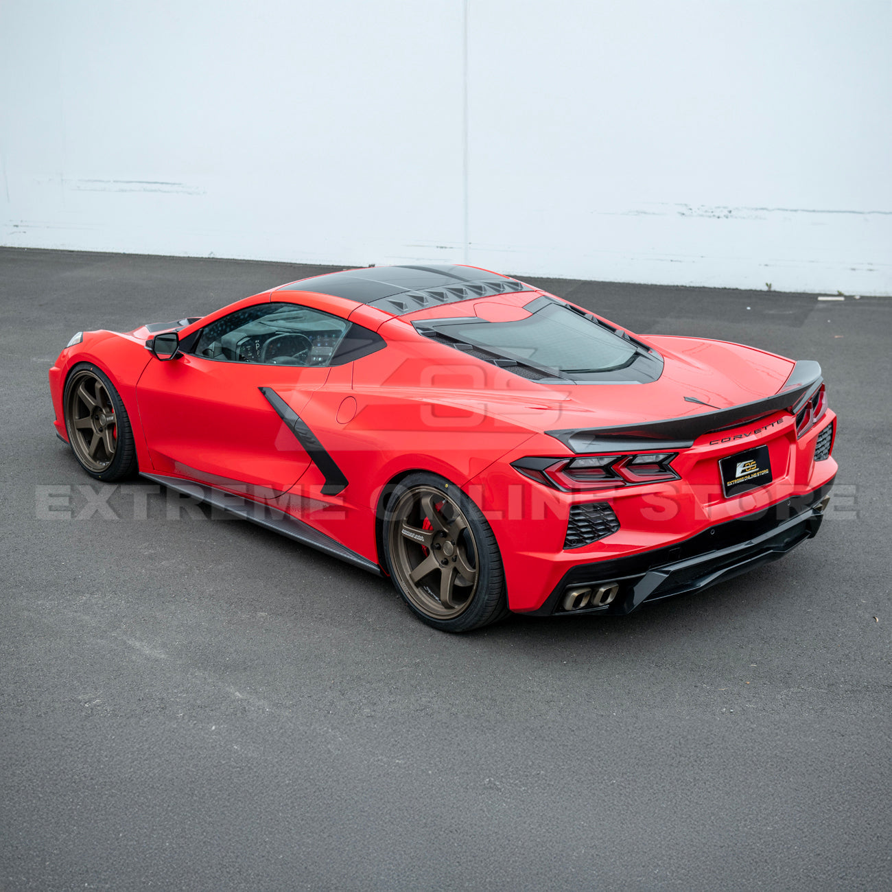 Ducktail Corvette C8 Stingray Rear Spoiler