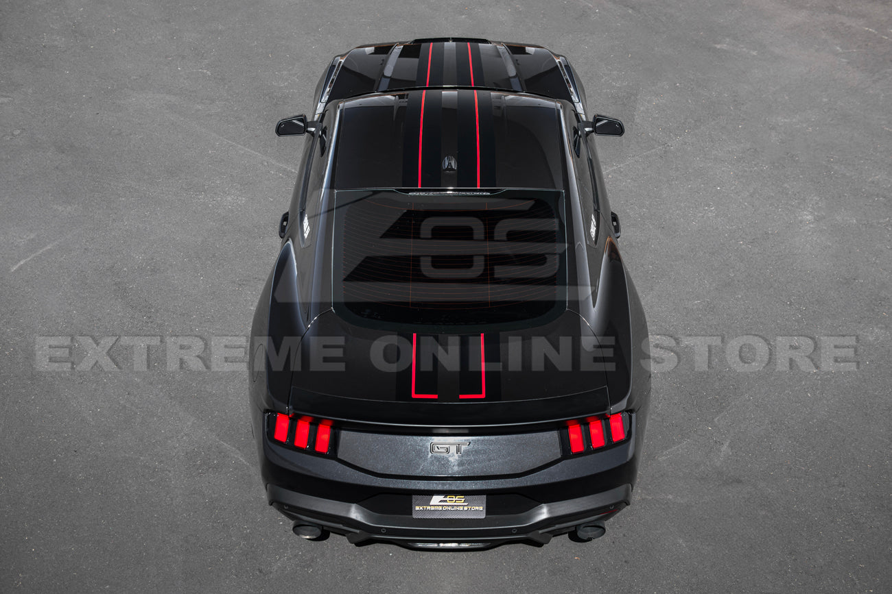 2024+ Ford Mustang GT Top Racing Car Stripe