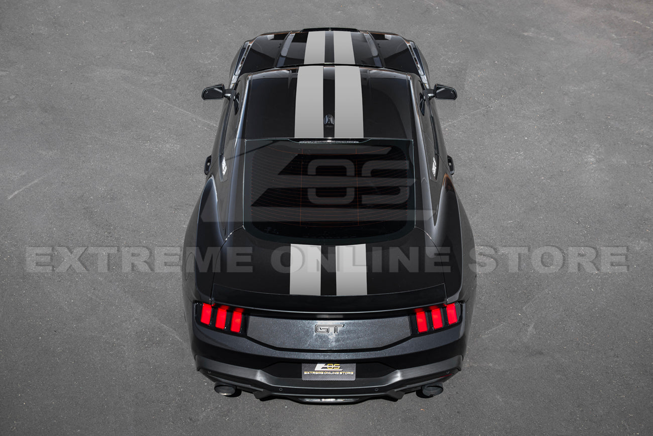 2024+ Ford Mustang GT Top Racing Car Stripe