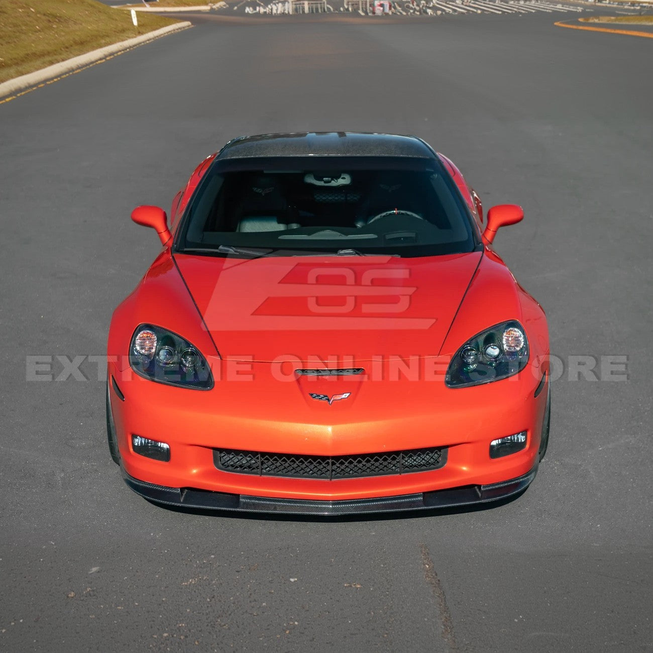 Corvette C6 Grand Sport / Z06 Front Splitter Lip & Side Skirts Rocker Panels