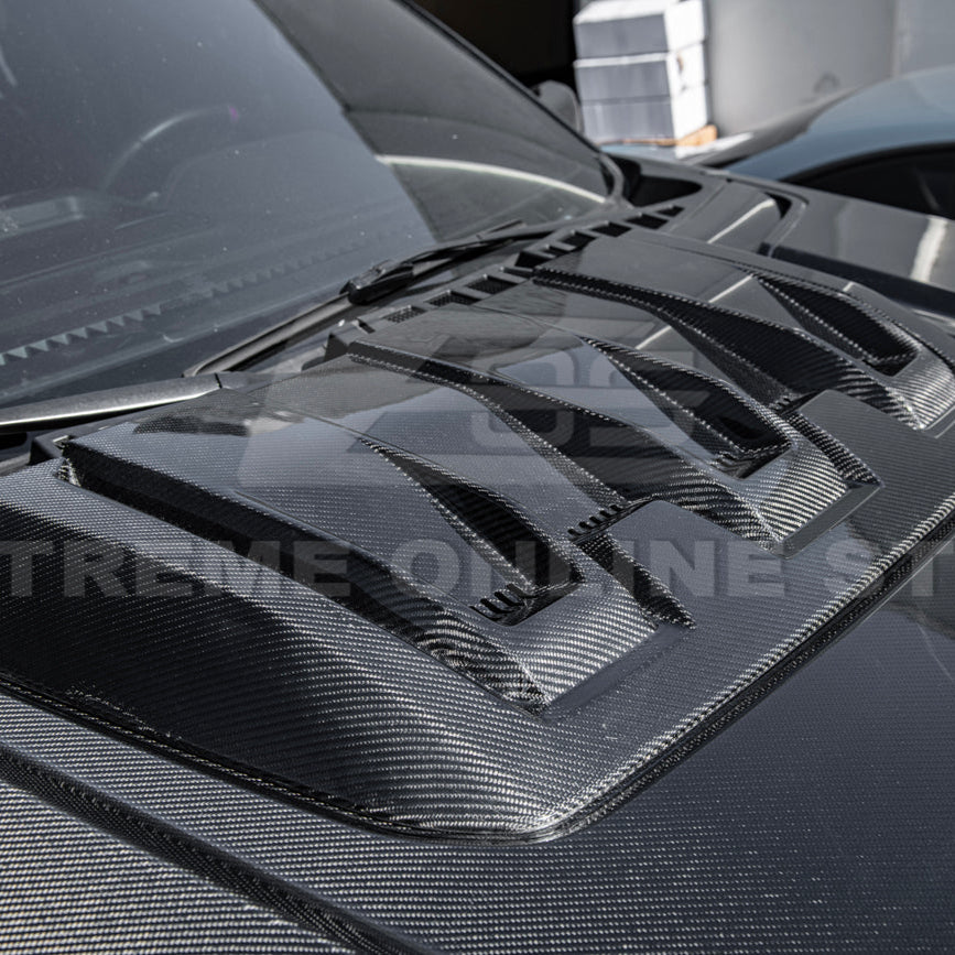 2021-Up F-150 Raptor Carbon Fiber Hood Cover
