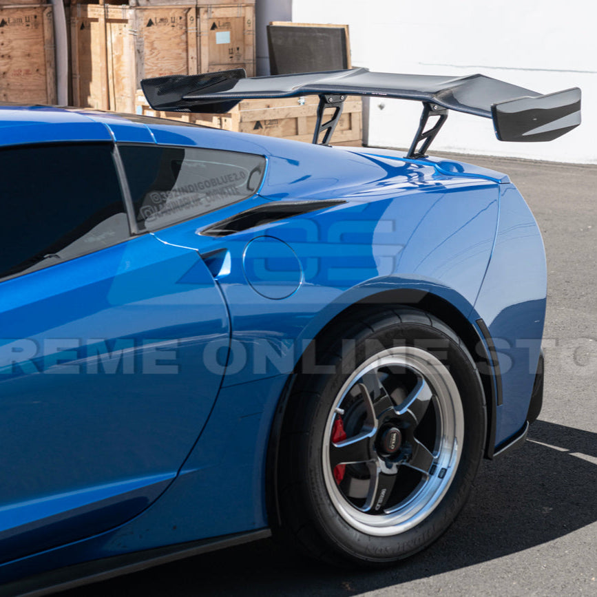 Corvette C7 ZR1 ZTK Conversion Rear Spoiler High Wing