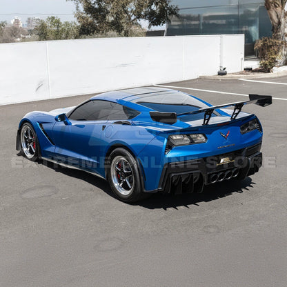 Corvette C7 ZR1 ZTK Conversion Rear Spoiler High Wing