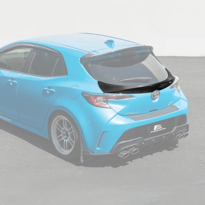 2019+ Toyota GR Corolla Rear Hatch Mid Wing Spoiler (Carbon Fiber)