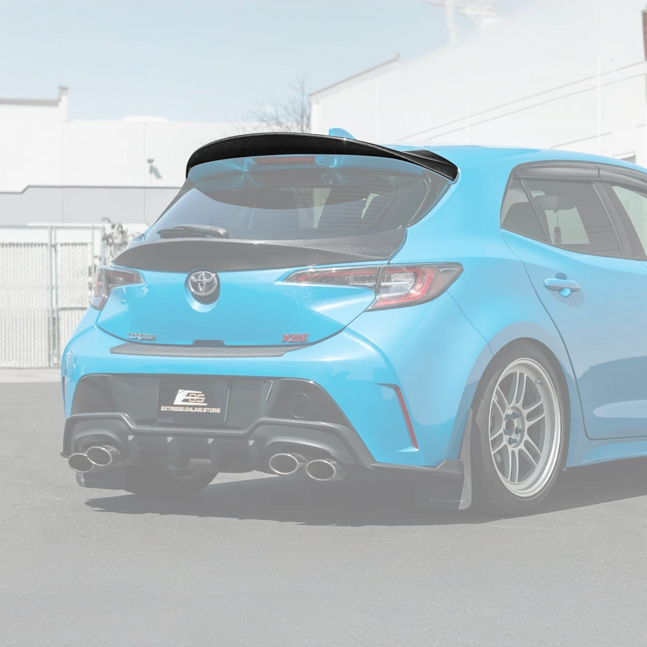2019-Up Toyota GR Corolla Rear Roof Wing Duckbill Spoiler
