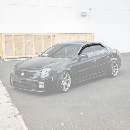 2003-08 Cadillac CTS Smoke Tinted Side Vent Window Rain Deflectors