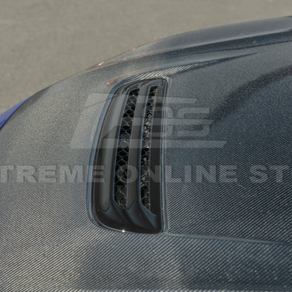 2022-Up Honda Civic Type-R Package Carbon Fiber Front Vented hood