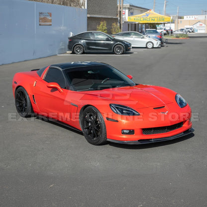 Corvette C6 Grand Sport / Z06 Front Splitter Lip & Side Skirts Rocker Panels
