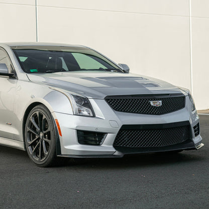 2016-19 Cadillac ATS-V Track Package Dry carbon Fiber Front Lip & Side Wheel Arch