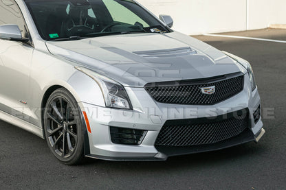 2016-19 Cadillac ATS-V Track Package Dry carbon Fiber Front Lip & Side Wheel Arch