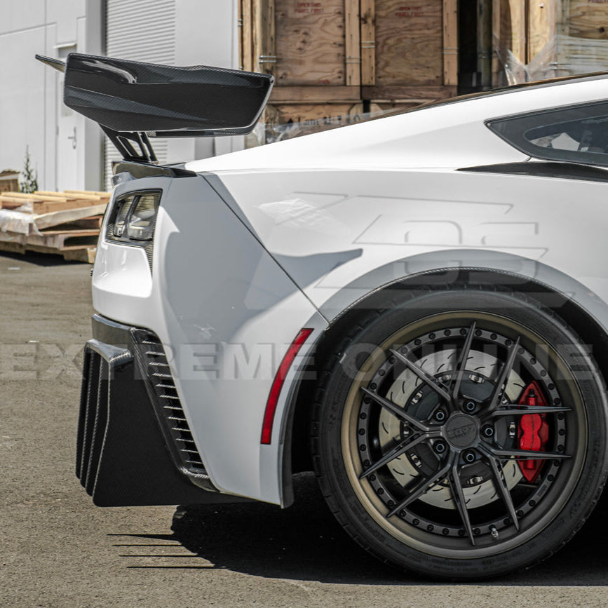 Corvette C7 ZR1 ZTK Conversion Extended Rear Spoiler High Wing