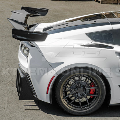 Corvette C7 ZR1 ZTK Conversion Extended Rear Spoiler High Wing