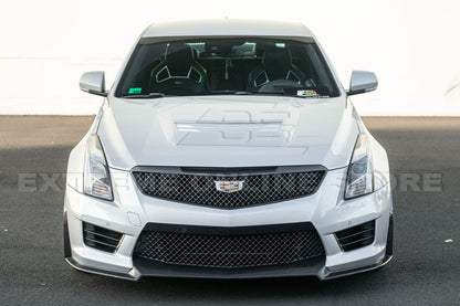2016-19 Cadillac ATS-V Track Package Dry carbon Fiber Front Lip & Side Wheel Arch