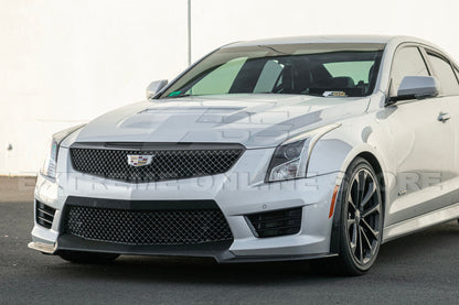 2016-19 Cadillac ATS-V Track Package Dry carbon Fiber Front Lip & Side Wheel Arch