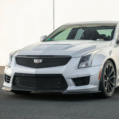 2016-19 Cadillac ATS-V Track Package Dry carbon Fiber Front Lip & Side Wheel Arch