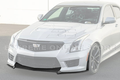 2016-19 Cadillac ATS-V Track Package Dry carbon Fiber Front Lip & Side Wheel Arch