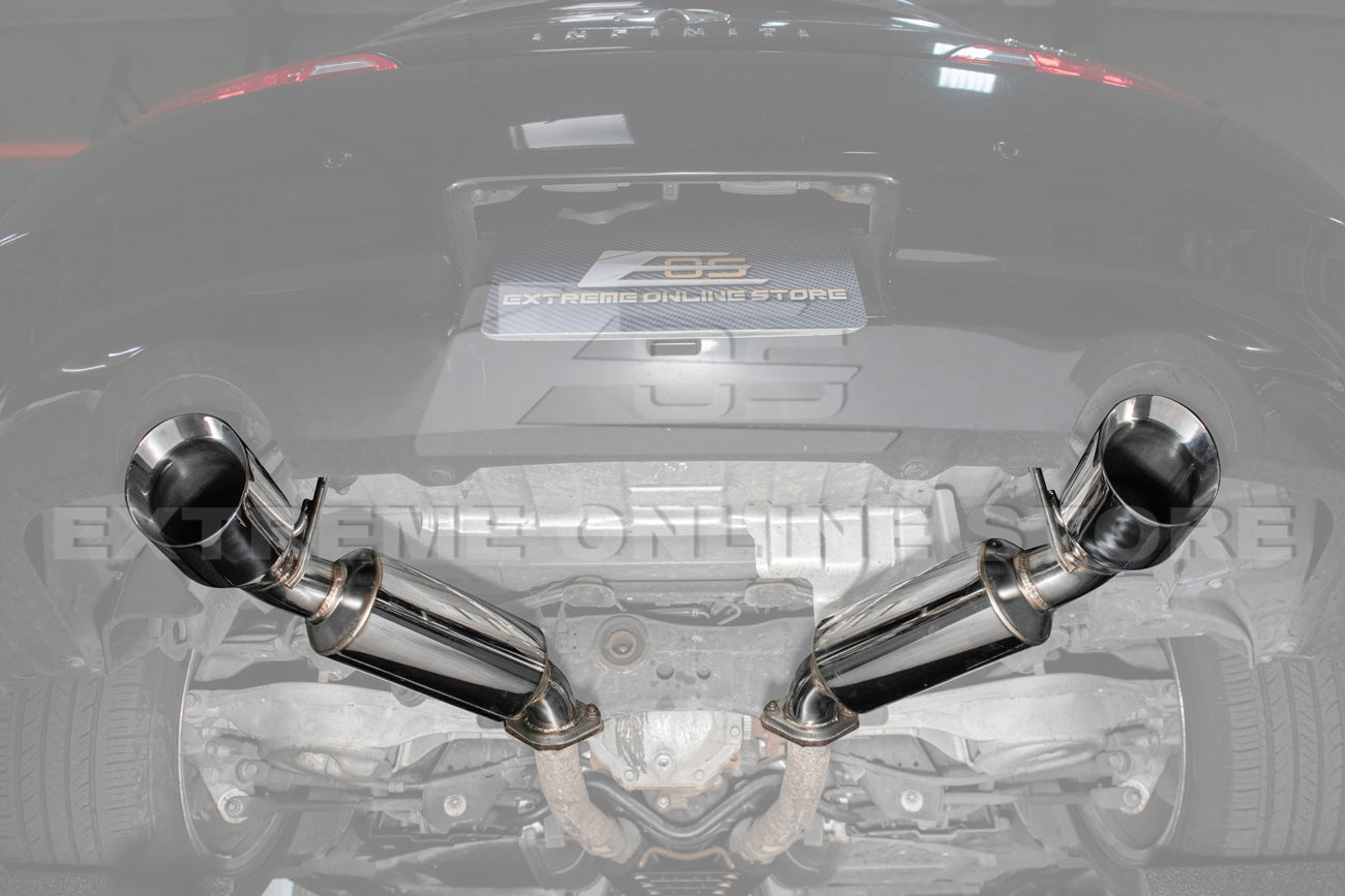 Nissan 370Z | Infiniti Q60 | G37 Coupe Axle Back 4.5" Dual Tips Exhaust