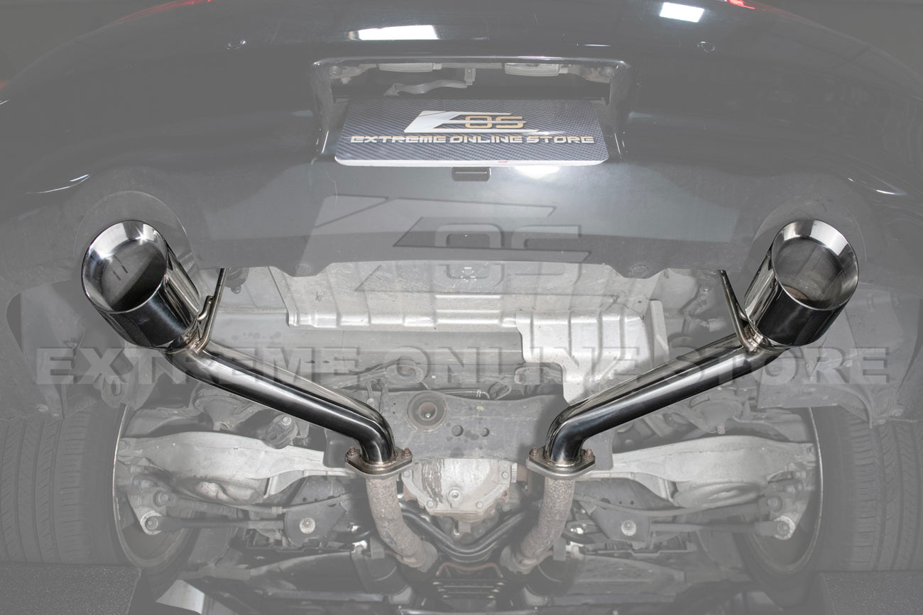 Nissan 370Z | Infiniti Q60 | G37 Coupe Axle Back 4.5" Dual Tips Exhaust