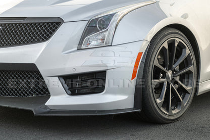 2016-19 Cadillac ATS-V Track Package Dry carbon Fiber Front Lip & Side Wheel Arch