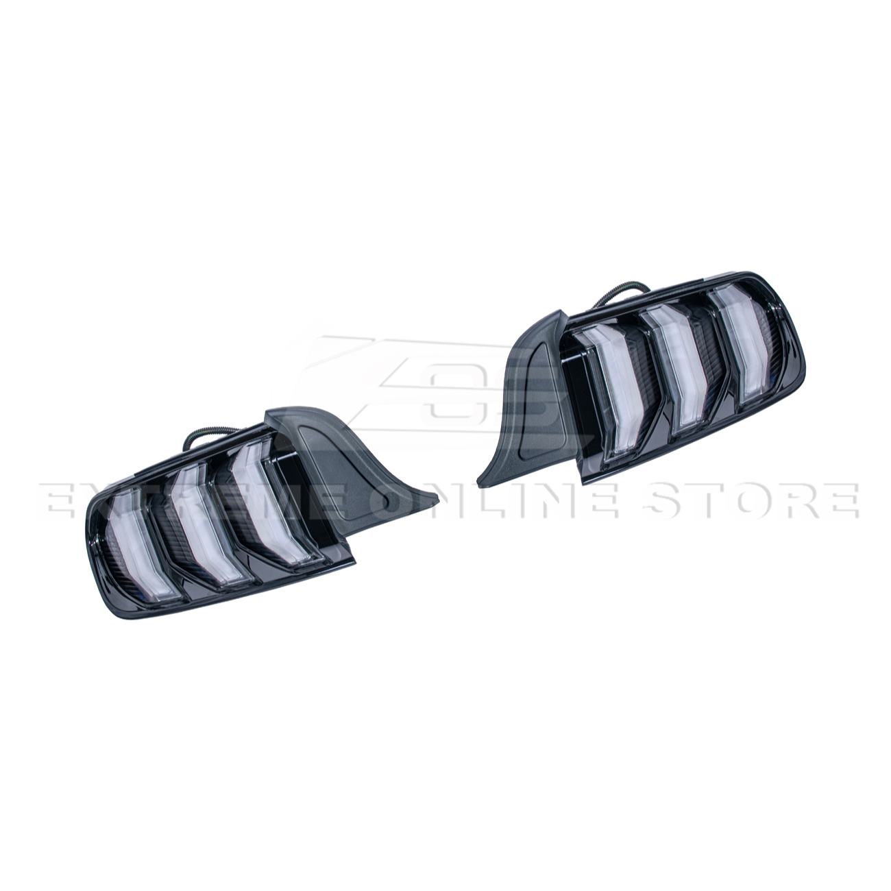 2015-23 Ford Mustang Signal LED XB RED / Clear Rear Taillight