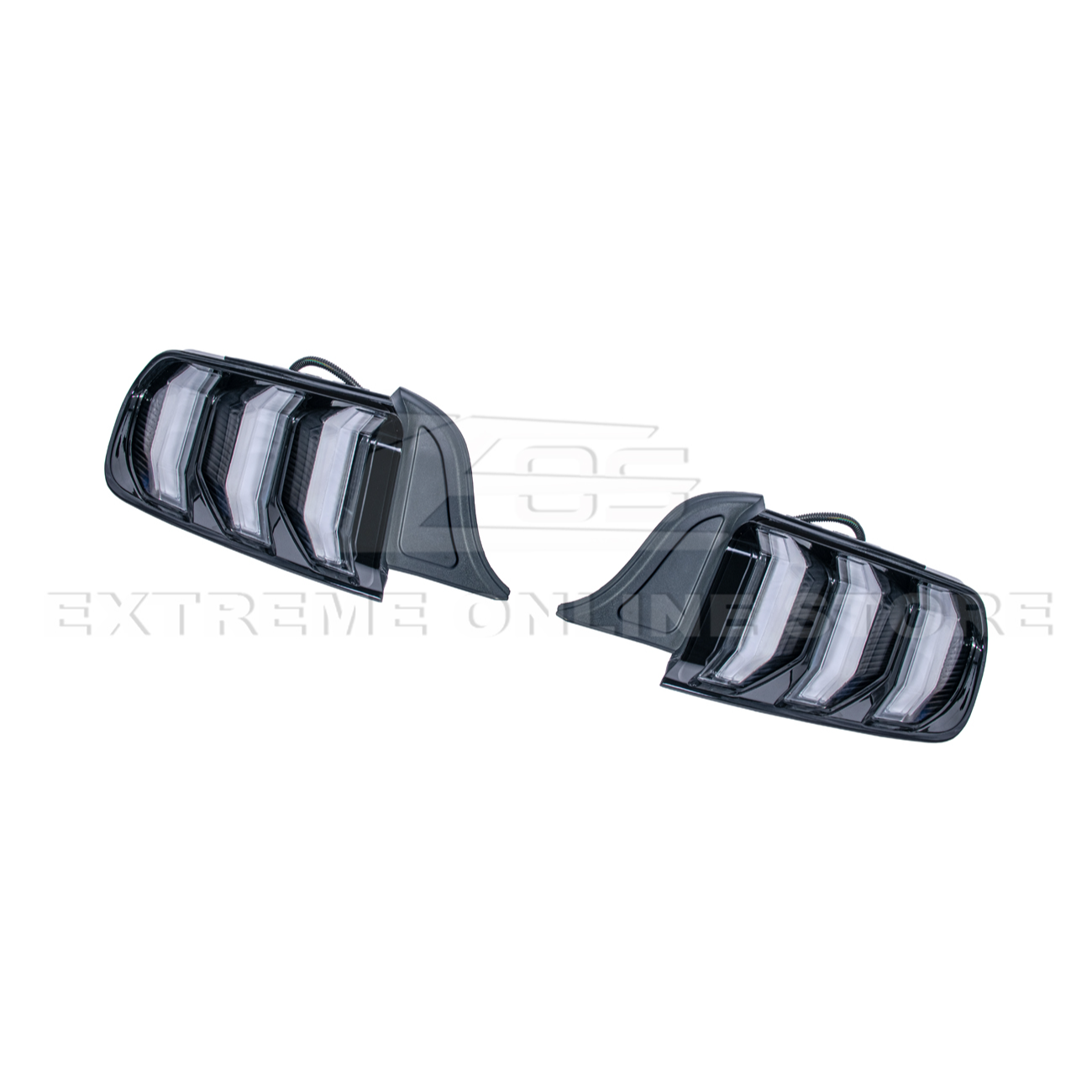 2015-23 Ford Mustang Signal LED XB RED / Clear Rear Taillight
