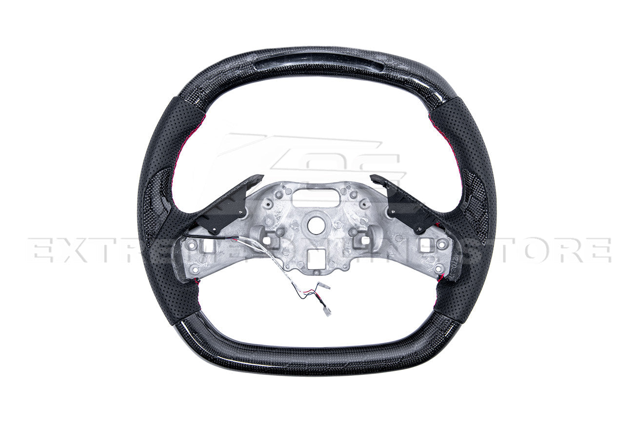 Corvette C8 LED Digital Carbon Steering Wheel