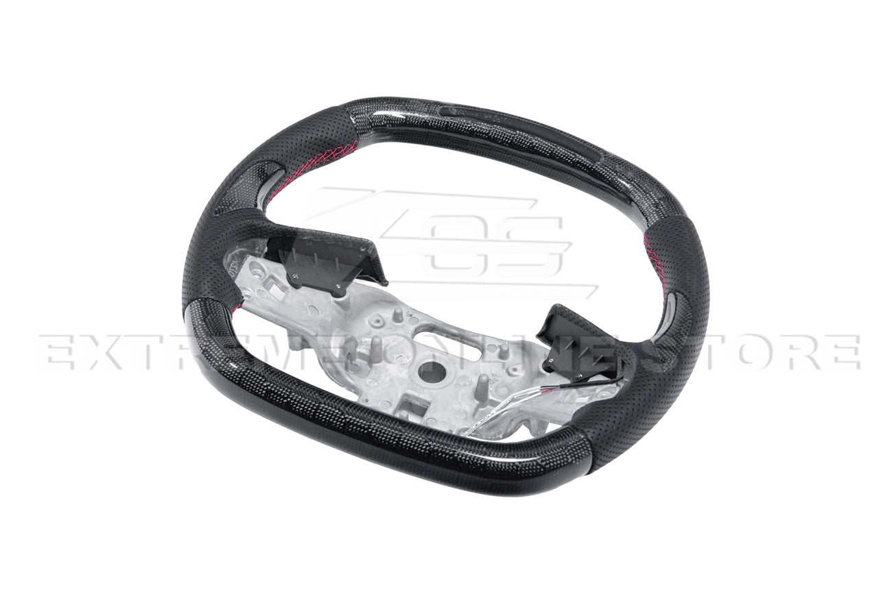 Corvette C8 LED Digital Carbon Steering Wheel