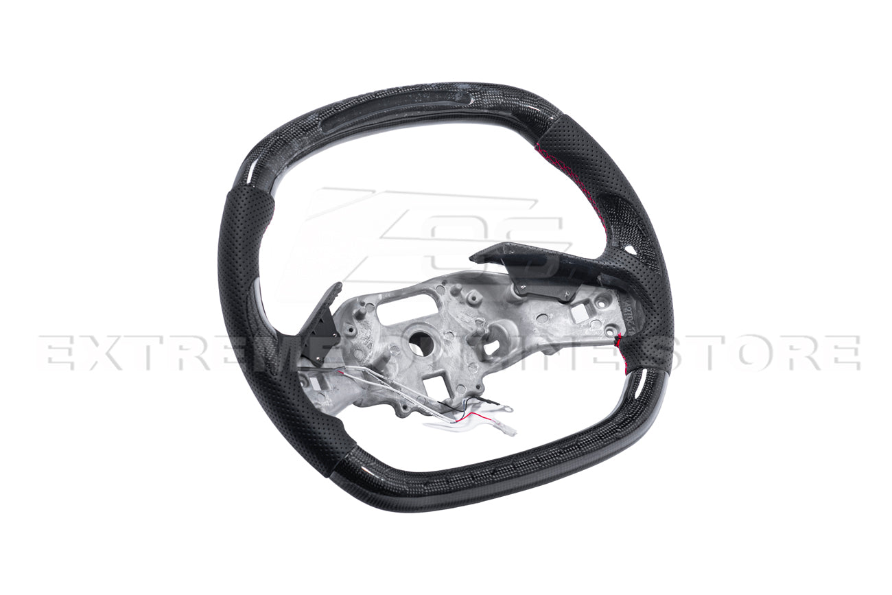 Corvette C8 LED Digital Carbon Steering Wheel