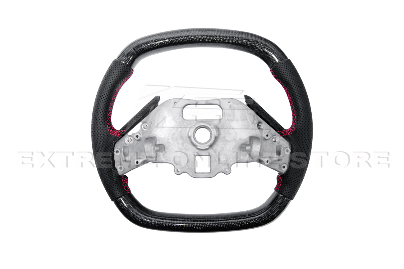 Corvette C8 LED Digital Carbon Steering Wheel