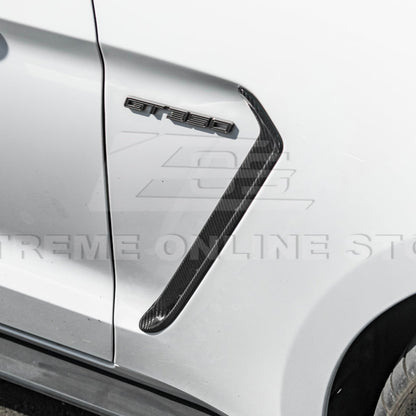 2015-20 Ford Mustang DRY Carbon Fiber Front Side Fender Vent Cover