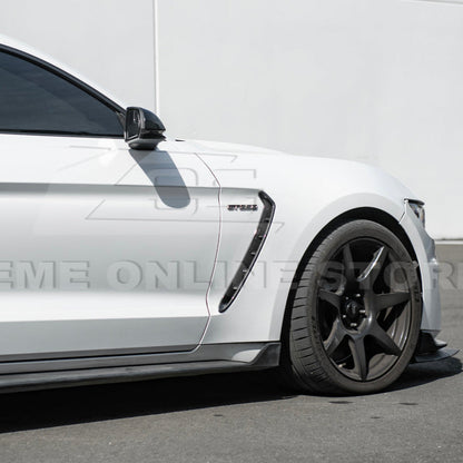 2015-20 Ford Mustang DRY Carbon Fiber Front Side Fender Vent Cover