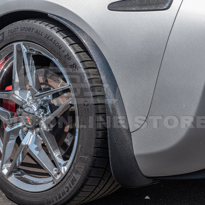 Chevrolet Corvette C6 Base Front & Rear Splash Guards Mud Flaps
