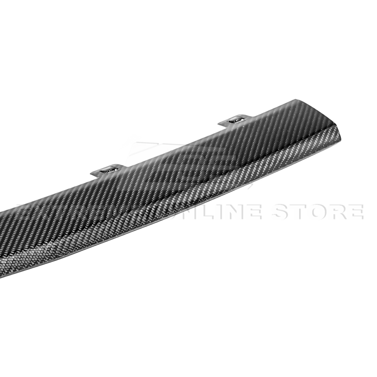 2024-Up Ford Mustang Dark Horse DRY CARBON FIBER Front Upper Middle Grille Trim