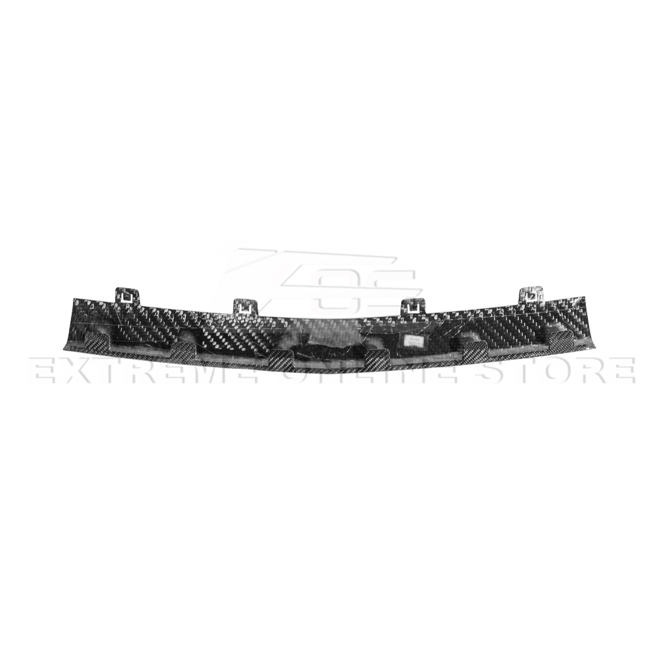 2024-Up Ford Mustang Dark Horse DRY CARBON FIBER Front Upper Middle Grille Trim