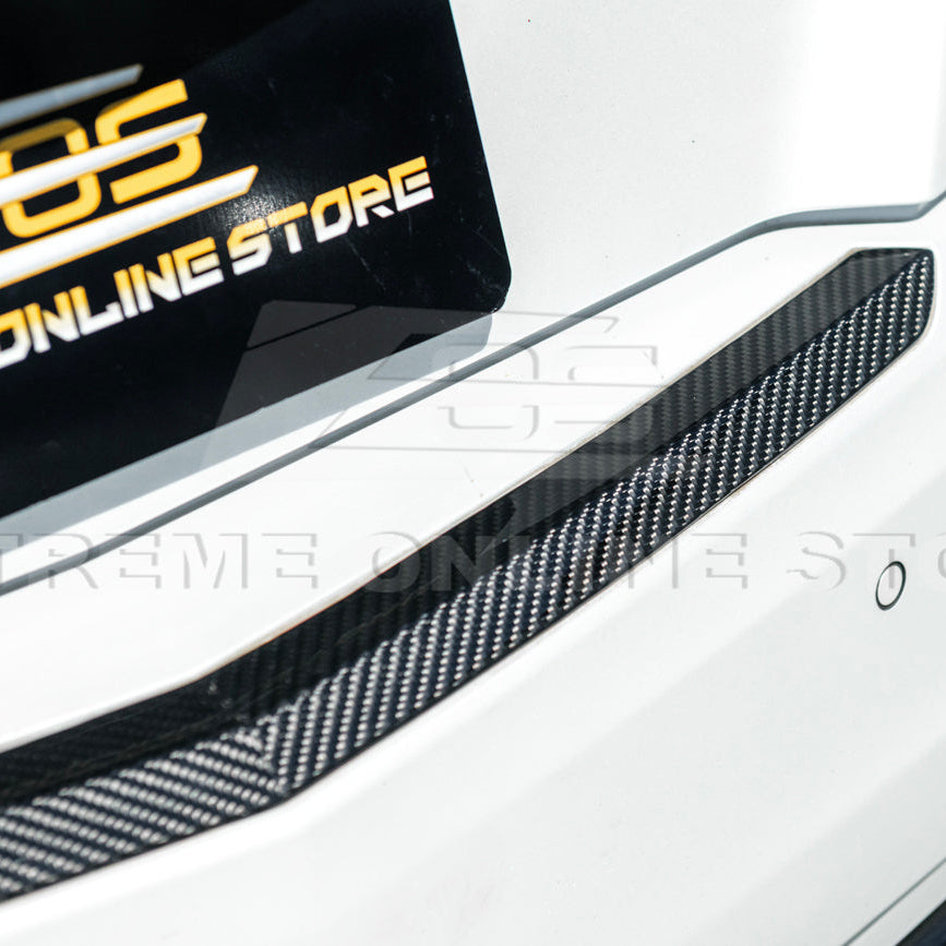 2015-19 Cadillac ATS ATS-V DRY CARBON FIBER Rear Trunk Applique Insert Trim