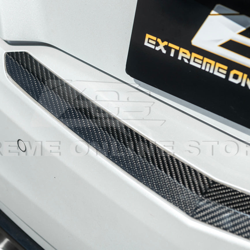 2015-19 Cadillac ATS ATS-V DRY CARBON FIBER Rear Trunk Applique Insert Trim