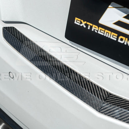 2015-19 Cadillac ATS ATS-V DRY CARBON FIBER Rear Trunk Applique Insert Trim
