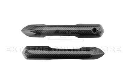 2024-Up Ford Mustang DRY CARBON FIBER Door Handle Cover