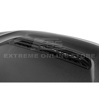 2022-Up Honda Civic Type-R Package Carbon Fiber Front Vented hood