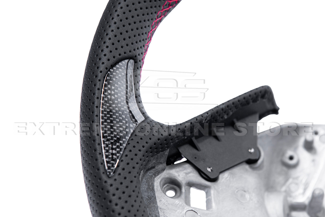 Corvette C8 LED Digital Carbon Steering Wheel