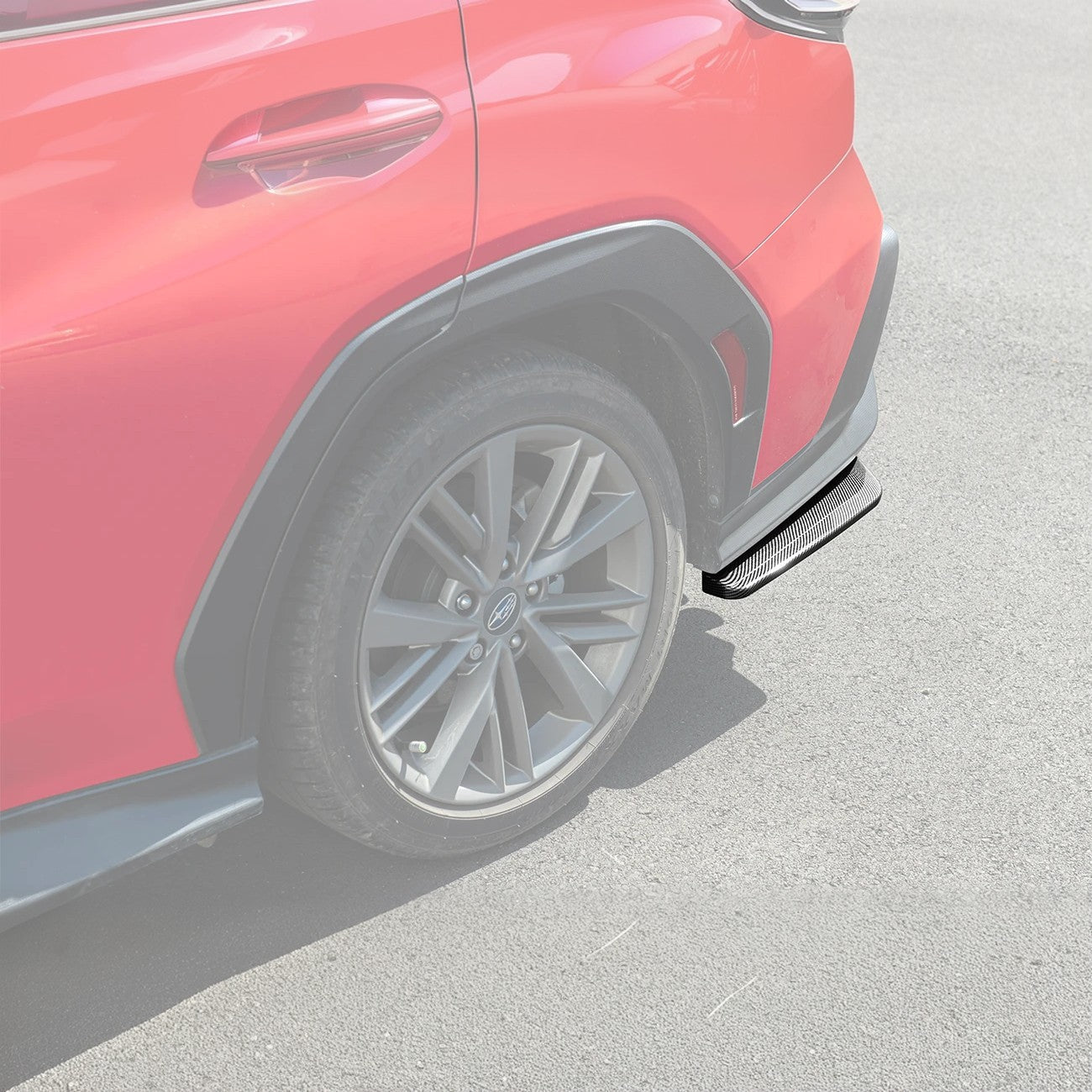 2022-Up Subaru WRX Performance Rear Bumper Apron Lip Splitter