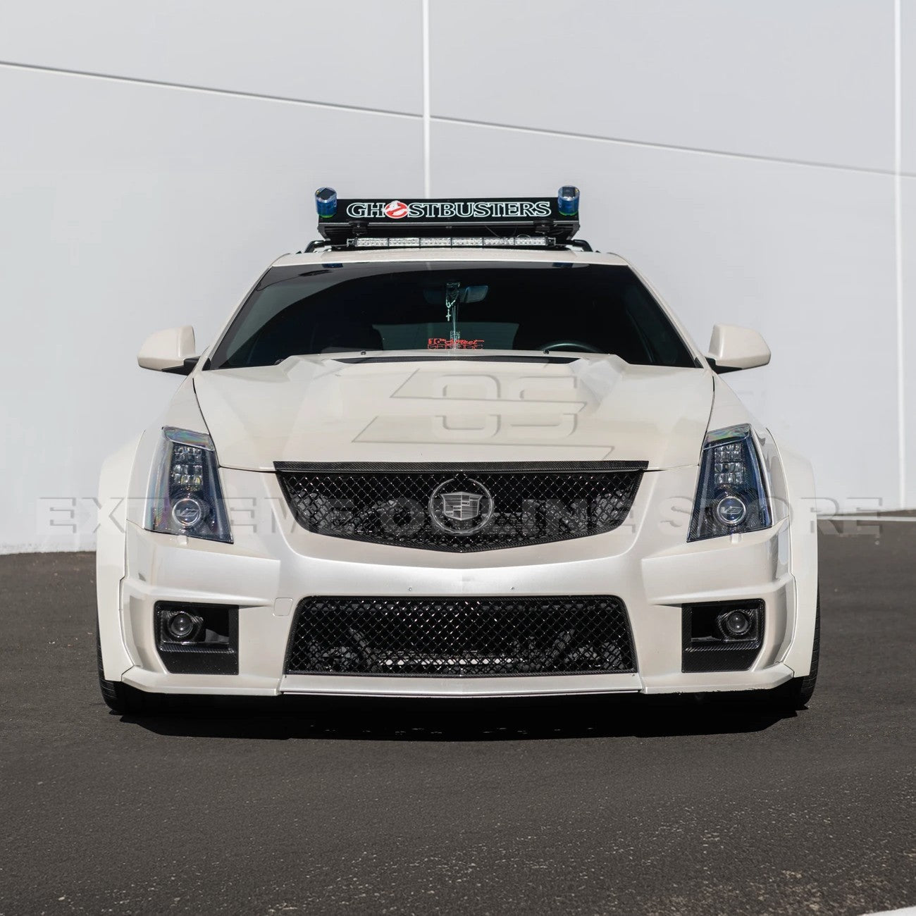 2009-15 CTS-V Dry Carbon Fiber Headlights Internal Lens Cover